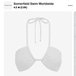 NEW! Brand New White Swim Suit